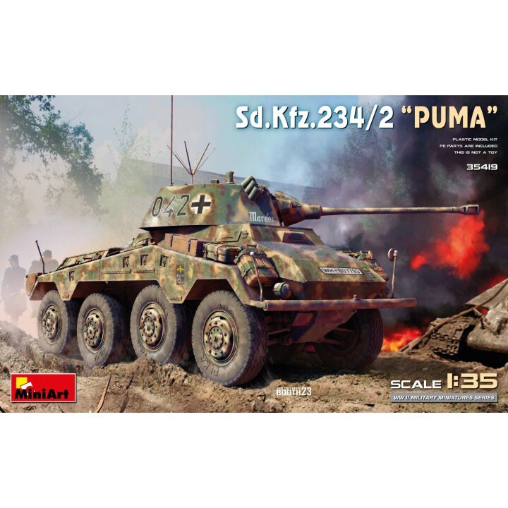Miniart #35419 1/35 Sd.Kfz.234/2 Puma