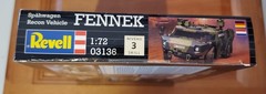 Revell 1:72 Spahwagen FENNEK Recon Vehicle 3136 Factory Sealed
