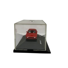 Herpa BMW 850-i Miniature Model Car 1:87 Red with Stand