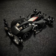 TAMIYA 4WD FMA Chassis Front Motor Speed Viper 9 Colors Matte Black Custom Car