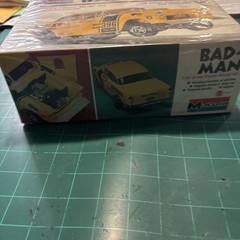 RARE Monogram Badman 1:24 Plastic Model Kit #6747 Factory Sealed 1973 Issue.
