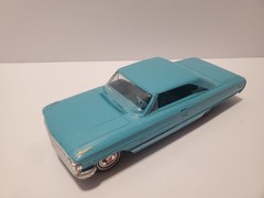 M131. 1964 FORD GALAXIE 500 XL DEALER PROMO MODEL CAR 1/25 Scale TURQUOISE