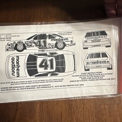 Slixx Decals 1016 1/24 Scale #41 Manheim Auctions Lumina NASCAR Dick Trickle