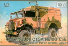 IBG 72015 Chevrolet C.15A No.13 Cab Australian Pattern Wireless / Signals 1/72