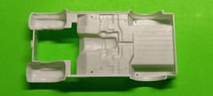 1977 Jeep Cj-7 1/24 Body Hood Dash Windshield Frame Revell Dasiy Duke Parts Lot