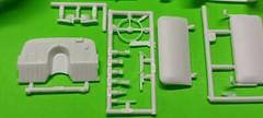 50 1950 Chevy 3100 Pickup Truck 1/25 AMT Cab Body Interior Tub Bench Seat Dash