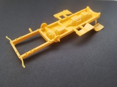 CHASSIS/ FRAME / FENDERS for Beer Wagon Monogram Revell 1:24 Model Kit