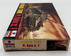 Vintage ESCI 8003 Pz.Kpfw. II Ausf. F German Tank WWII 1:72 Scale Model Kit New