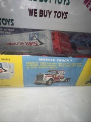 SKILL 3 MODEL KIT FRUEHAUF FB 40′ REEFER TRAILER “WATKINS” 1/25 BY AMT AMT1421