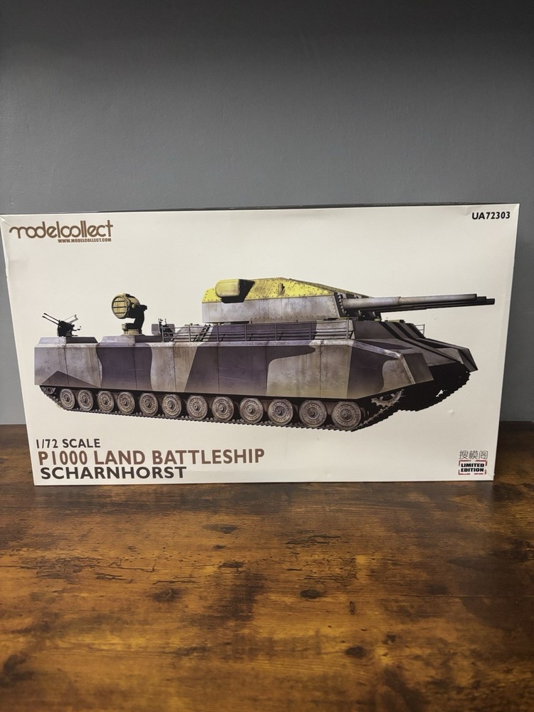 1/72 P.1000 Ratte “Scharnhorst” 1945 Modelcollect #UA72303