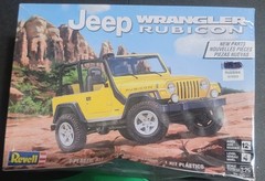 Revell Jeep Wrangler Rubicon Plastic Model Kit 1:25 Scale 85-4501 – New+Paint