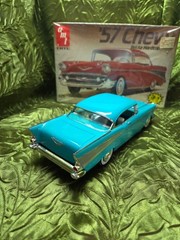 AMT 1957 Chevy Bel Air Hardtop. Display/Shelf Ready.