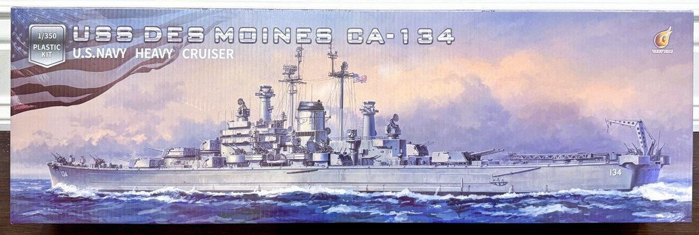 Very Fire VF350918/VF350918DX 1/350 USS Des Moines CA-134 Standard/Deluxe