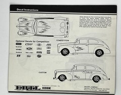 1939 1940 Ford Deluxe V-8 3 in 1 AMT 6522 model Assembly Model Instructions