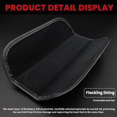 Compatible with RS Seatbelt Covers Fit for Camaro RS Car Accessories,Seatbelt Sh
