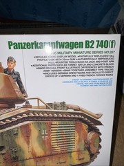 Tamiya 1/35 Model kit French Army B1 bis [ German Army specificati ] Japan 35287