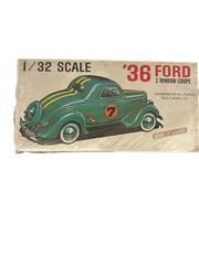 Palmer Plastics 1/32 Model Car 36 Ford 3 Window Coupe Kit#7251 Factory Sealed