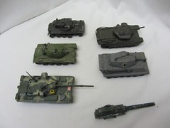 Zylmex Chieftain King Tiger Patton Centurion Tanks U Pick