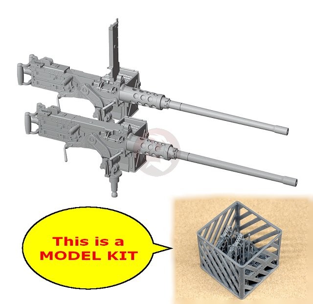 Rado 1/35 M2 Browning .50 Cal MG Ma Deuce on D69820 Mount (2 variants) RDM35S89