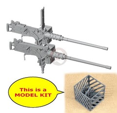 Rado 1/35 M2 Browning .50 Cal MG Ma Deuce on D69820 Mount (2 variants) RDM35S89