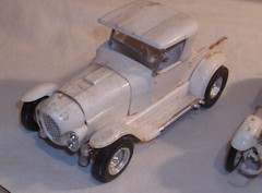 AMT BARRIS ALA KART FORD HOT ROD CAR MODEL KITS X2 CUSTOM & STOCK BUILT UPS