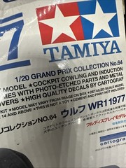 Tamiya 1/20 Grand Prix Collection 20064 64 Wolf WR1 1977 Race Car Model Kit