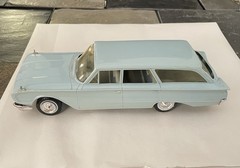 1960s Ford Countryside Sedan Light Blue Dealer Promo Toy Car By Hubley