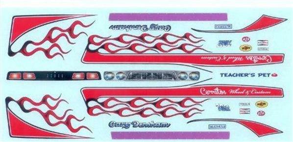 Yesteryear Teachers Pet Challenger F/C Gary Densham 1/25 Drag decal