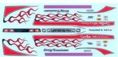 Yesteryear Teachers Pet Challenger F/C Gary Densham 1/25 Drag decal