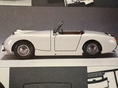 Gunze Sangyo 1/24 Austin Healy Sprite Mk-1 High-Tech Model Kit Prod 1985 NEW VTG