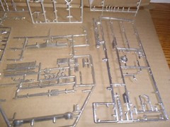 AMT Revell monogram 1/24 1/25 Assortment Chrome Junkyard Plastic Model Parts