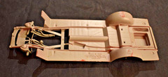 Monogram 1953 Chevy Bel Air Chassis and Headers 1/24