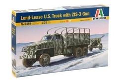 Italeri 6499 (2 1/2 ton) 6×6 Lend Lease Truck with ZIS-3 1/35