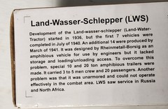 1/35 Scale German Land-Wasser-Schlepper [LWS] Model Kit Hobby Boss #82430 + More
