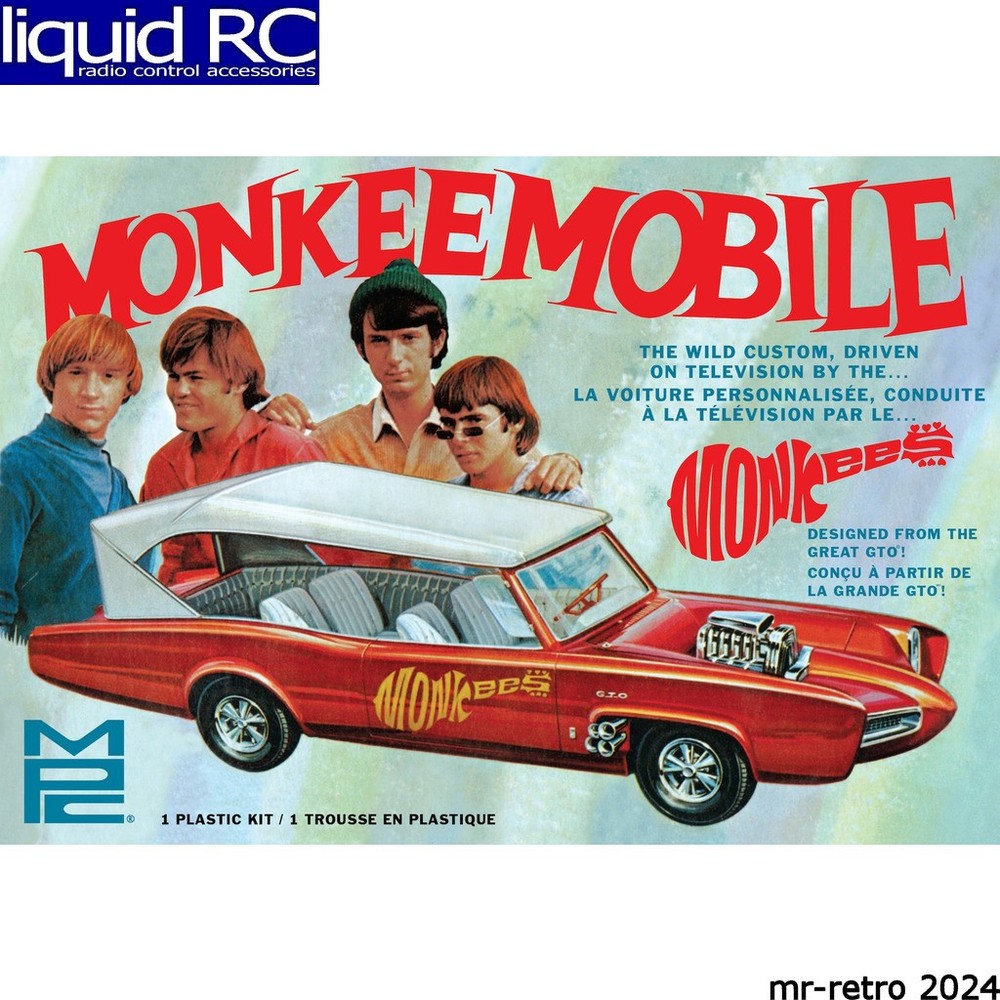 MPC 996M Monkeemobile TV Car 1/25