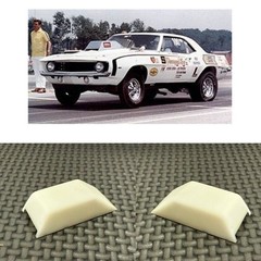 1:25 Grumpy Style 69 Camaro Scoop. Two pack.