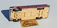 EARLY JO-HAN 1960 DESOTO ADVENTURER 2 DOOR HARDTOP 1/25 BUILT VINTAGE MODEL CAR