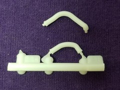 1970 Plymouth Cuda RADIATOR HOSES for Revell 1:25 Model Kit 70