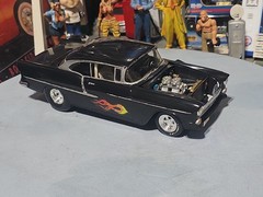 VINTAGE SURVIVOR MPC.REVELL.AMT. JO-HAN BUILT MODEL 🚗 CUSTOM CHEVY. **RARE**