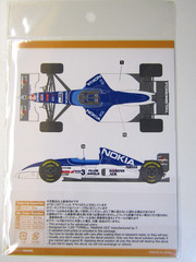SHUNKO Decal Sheet 1:20 Scale Tyrrell Yamaha 023 1995 #SHK-D222 for Tamiya kit
