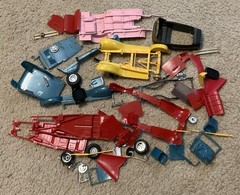 Large Model Kit Parts Junk Yard
