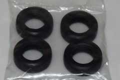 AMT 1994 FORD F-150 SVT 1110M/12 ⭐PARTS⭐ RUBBER TIRE PACKAGE 1:25
