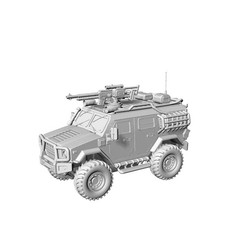 MRY-SFW 163 1/700 Post-Apoc Heavy Armored Recon Vehicle Wargame Terrain