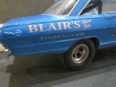 New!! Blairs Speed Shop 65′ Nova AWB 1/25 Decal from Fremont Racing Specialties