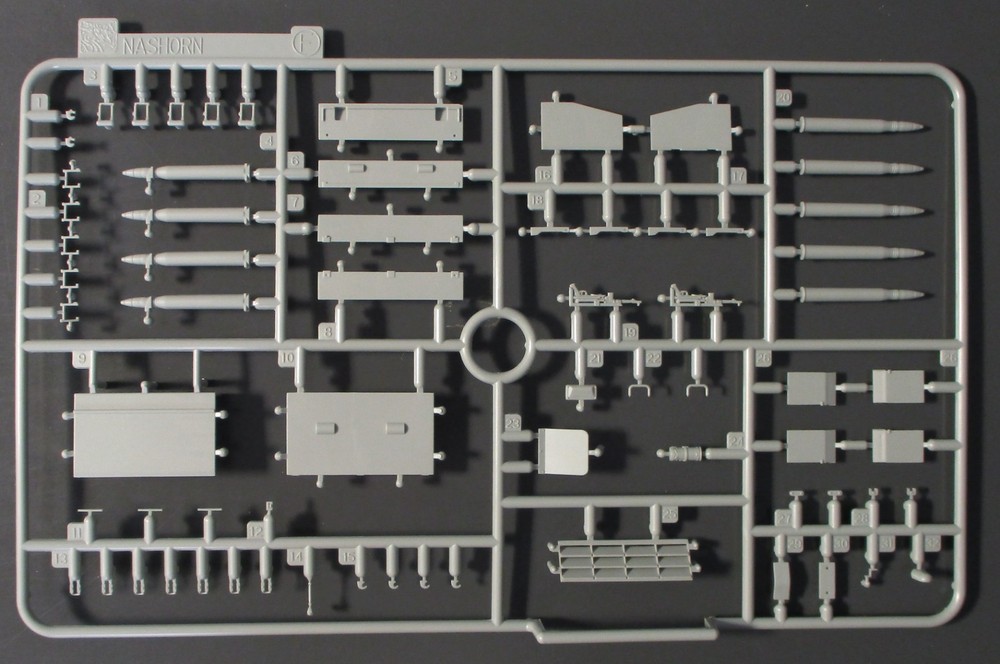 Dragon 1/35 Scale German Sd.Kfz164 Nashorn – Parts Tree F from Kit No. 6459