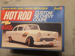 M33D Sealed Revell Hot Rod Custom ’56 Chevy Coupe Model Kit 7133 magazine gift