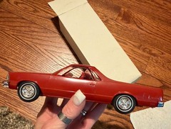 MPC 1980 Chevy El Camino Pickup Truck Dealer Promo Model Car W Org Box