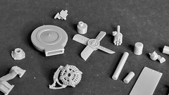 DODGE MOPAR 440 MAGNUM – ENGINE – 3D 8 12 18 24 Tamiya Revell Monogram AMT