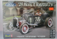 1929 Model A Roadster 2′ N 1 Plastic Model Kit NIB