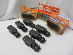 Roco Minitanks DBGM #192 US Army 5 ton M54 Cargo Trucks U Pick